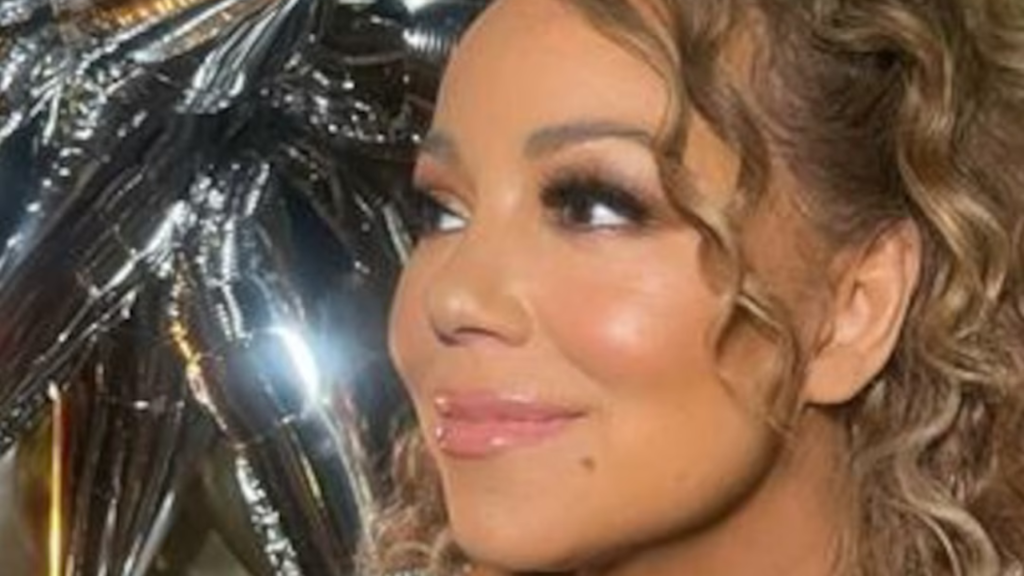 Mariah Carey celebrates 2024 by posting a rare picture of her face on